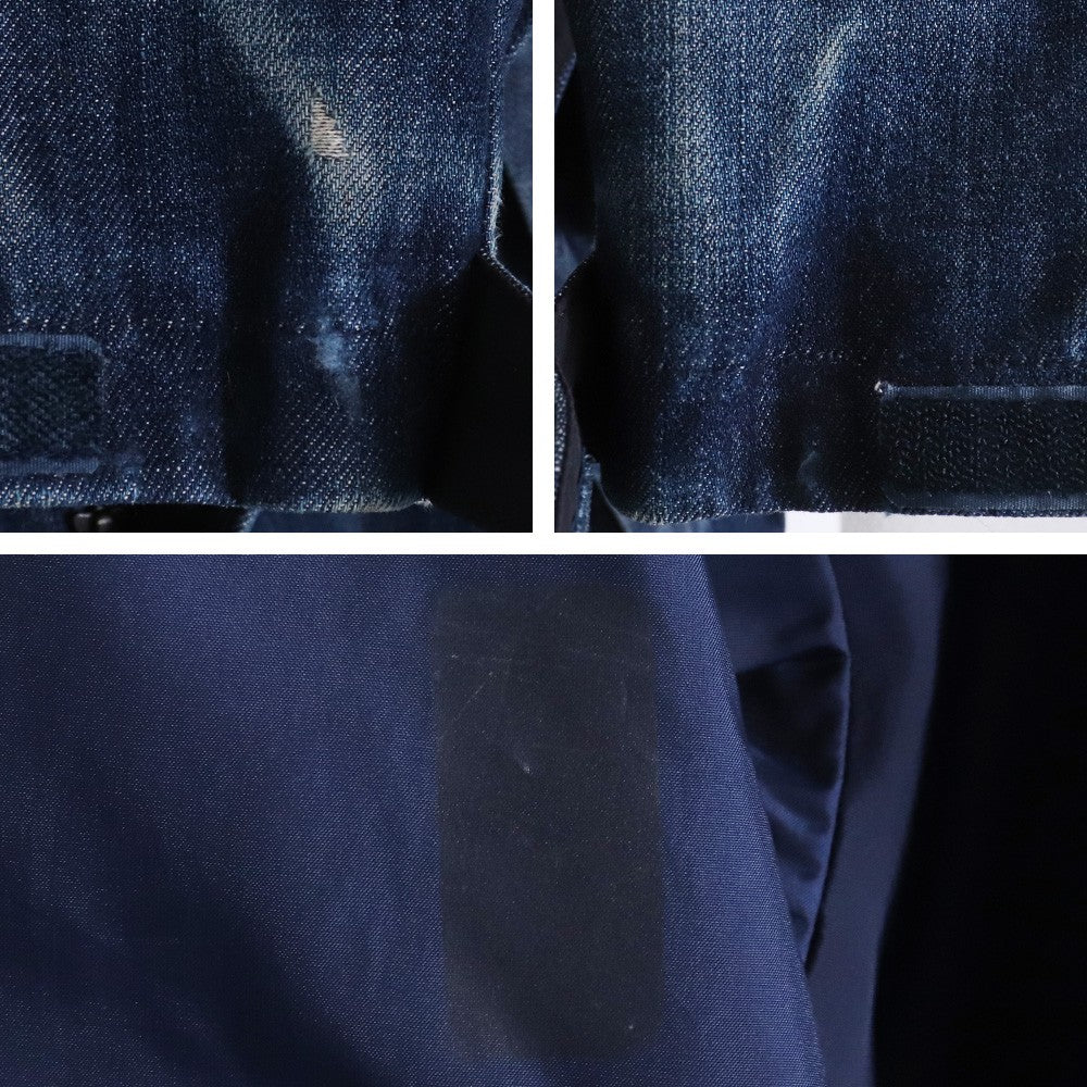 SUPREME x THE NORTH FACE 15SS Denim Dot Jacket Indigo Size S