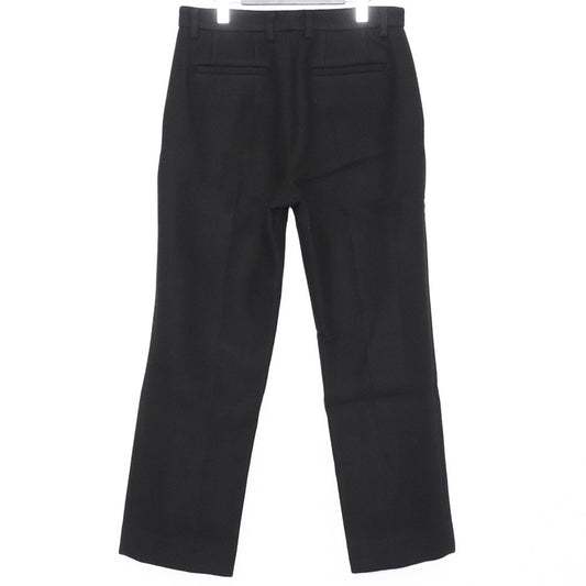 WE11DONE Straight Fit Suit Metal Ring Pants Black Size M