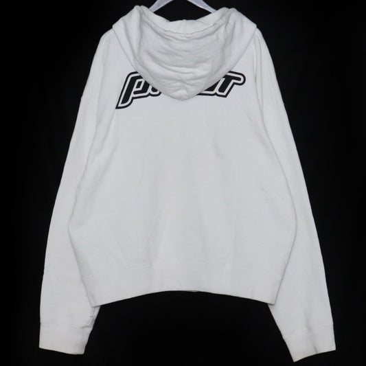 OFF-WHITE 20AW Monalisa Print Hoodie White Size XL