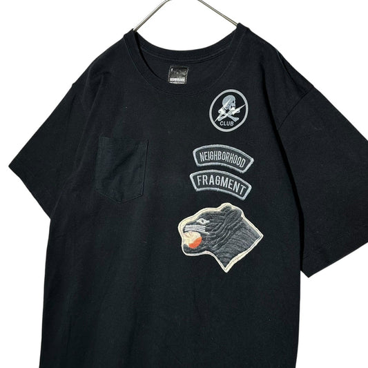 NEIGHBORHOOD x FRAGMENT 00s Patch Print T-Shirt Size 1