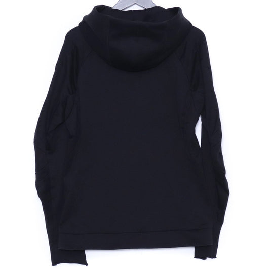 DEVOA 25AW Hooded Soft Jersey Jacket Black Size 2