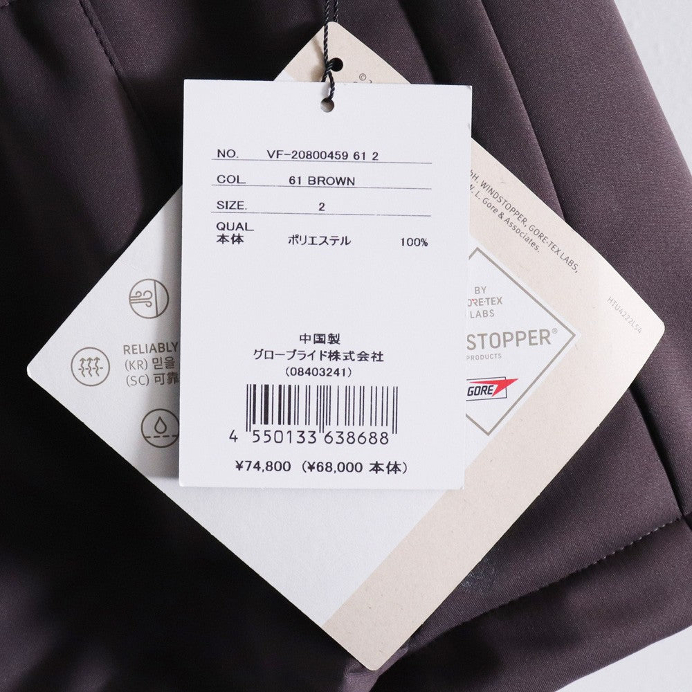 D-VEC × ALMOSTBLACK 25AW Brown Windstopper Blouson Size 2