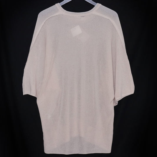 HOMME PLISSE ISSEY MIYAKE WASHI T-Shirt Beige Free Size