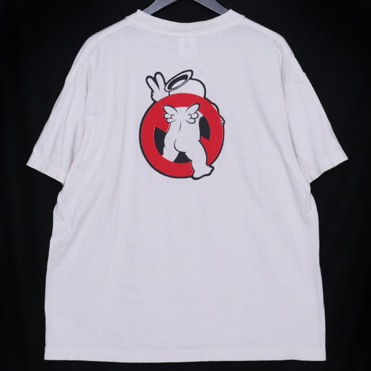 SAINT MICHAEL 26SS SAINT HORROR T-Shirt White Size M