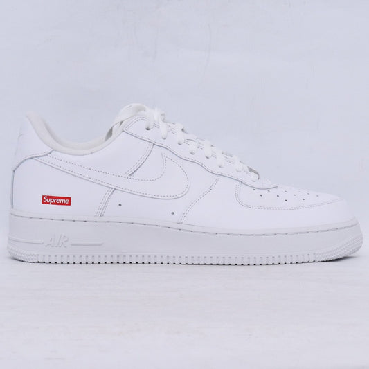 SUPREME x NIKE Air Force 1 Low White Sneakers Size 29cm
