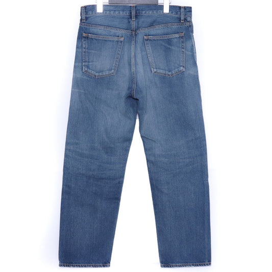 UNIFORM EXPERIMENT 25SS Indigo Washed Fit T-Shirt Size 2