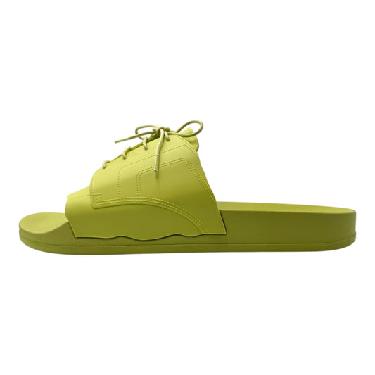 MAISON MARGIELA 23SS Pool Slide Lime Green Sandals Size EU 42