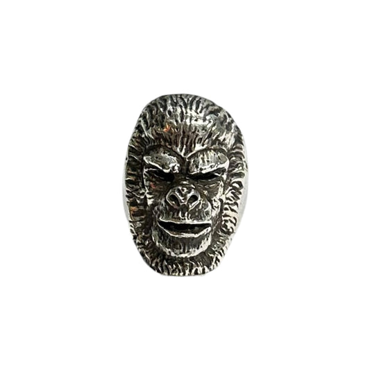 CRAZY PIG 90s Planet Of The Apes Silver Ring Size JP 17