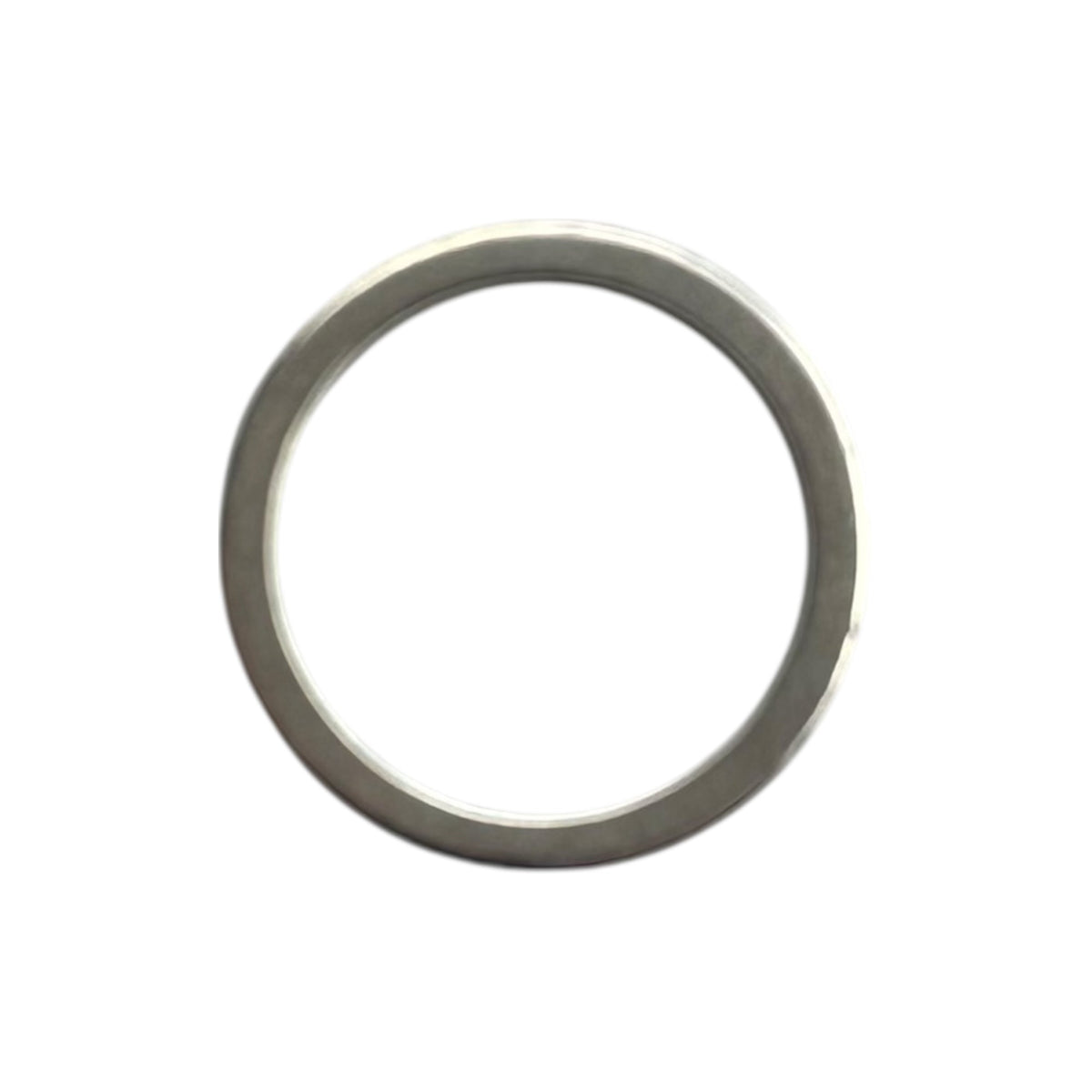 TIFFANY & CO. Notes Narrow Sterling Silver Ring Size JP 9