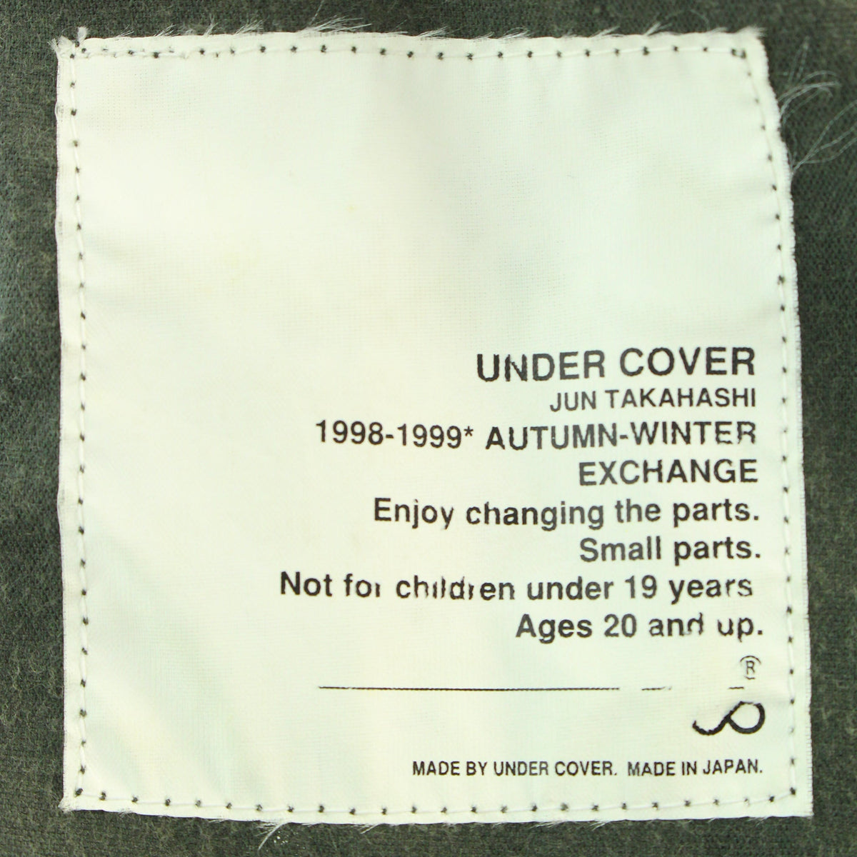 UNDERCOVER 1998 A/W Gray Jacket