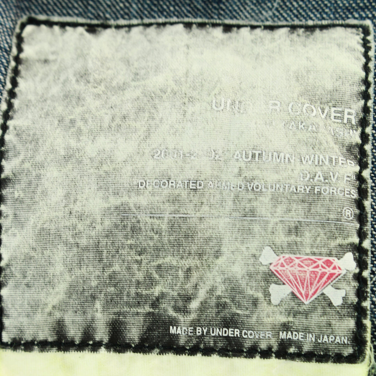 UNDERCOVER 2001 A/W Blue Jacket