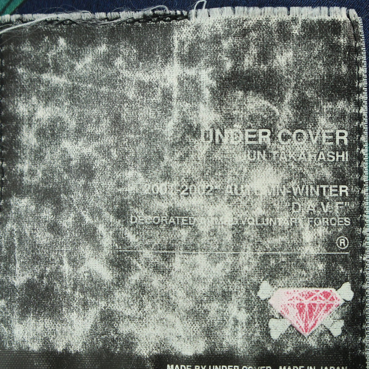 UNDERCOVER 2001 A/W Blue Long Sleeve Shirt Size S
