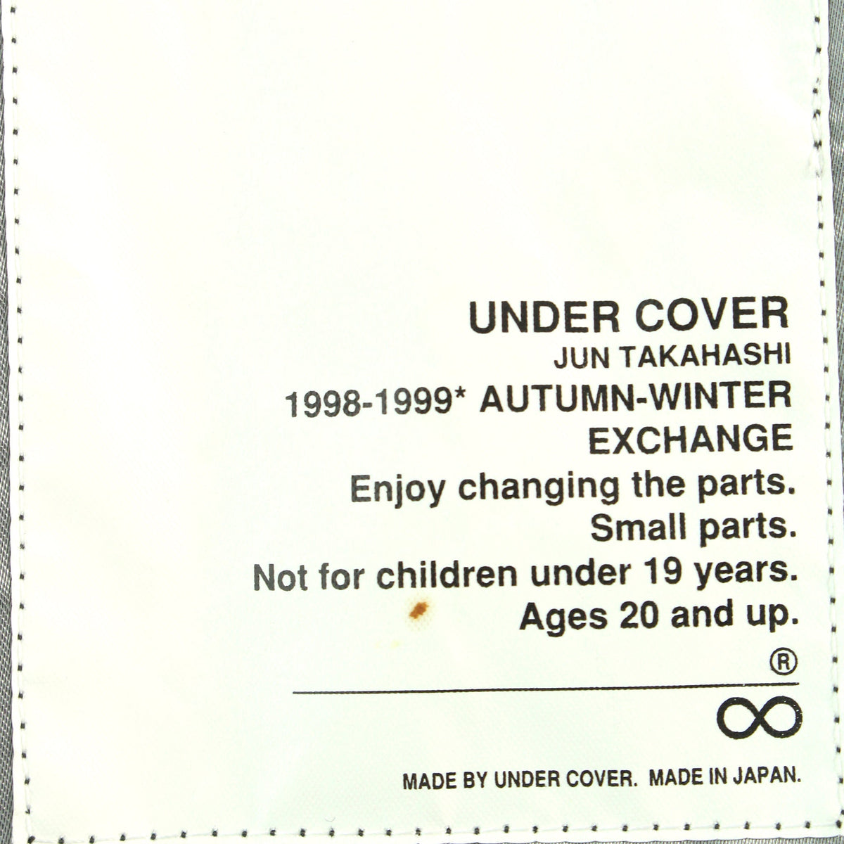 UNDERCOVER 1998 A/W Wool Jacket Gray Size 1