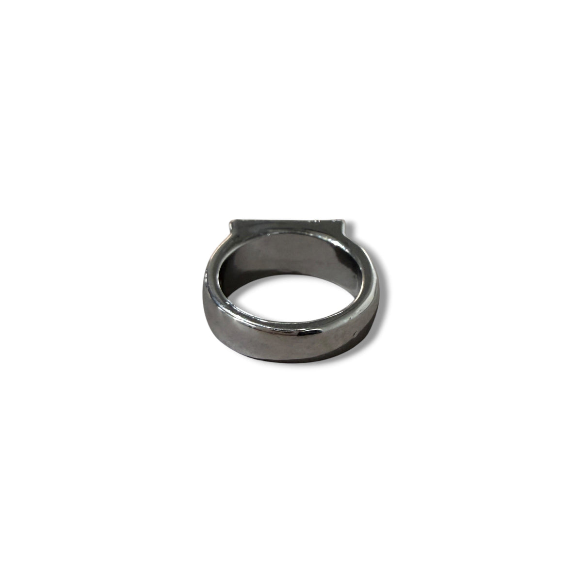 Stussy Box Logo Silver Ring Size L/XL Size JP 18.5