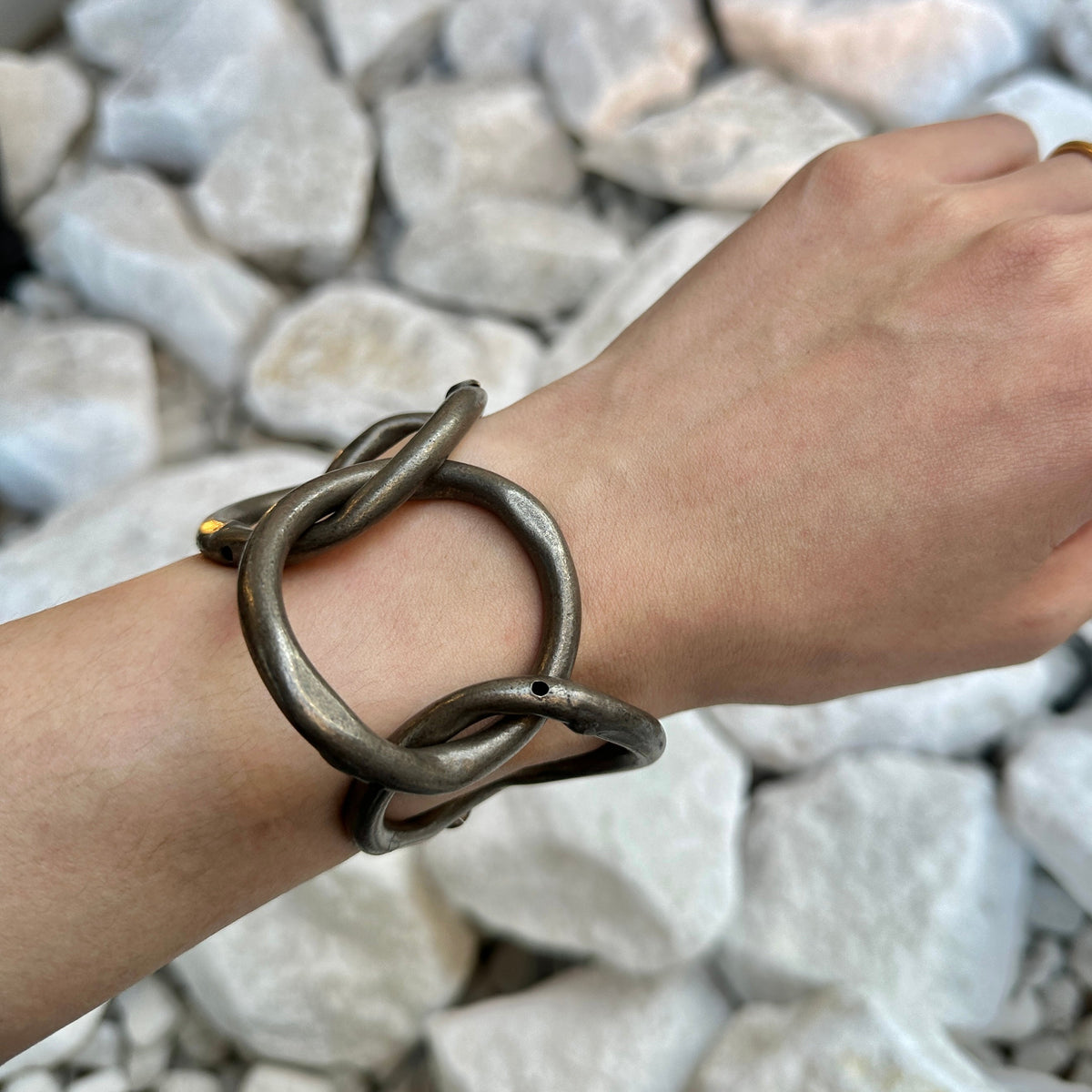 Jean Paul Gaultier Iconic Bracelet Brown Size OS