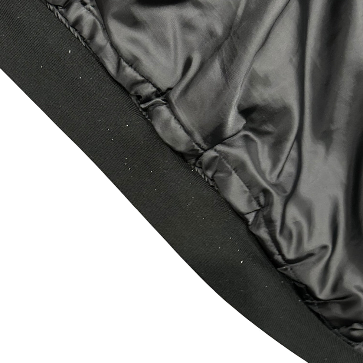 AVIREX Padded Oversized MA-1 Bomber Jacket Black Size L