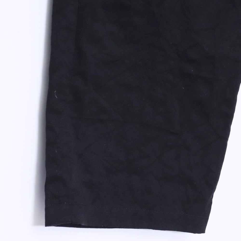 SUS-SOUS 25SS Wide Tapered Gabardine Pants Black Size 7