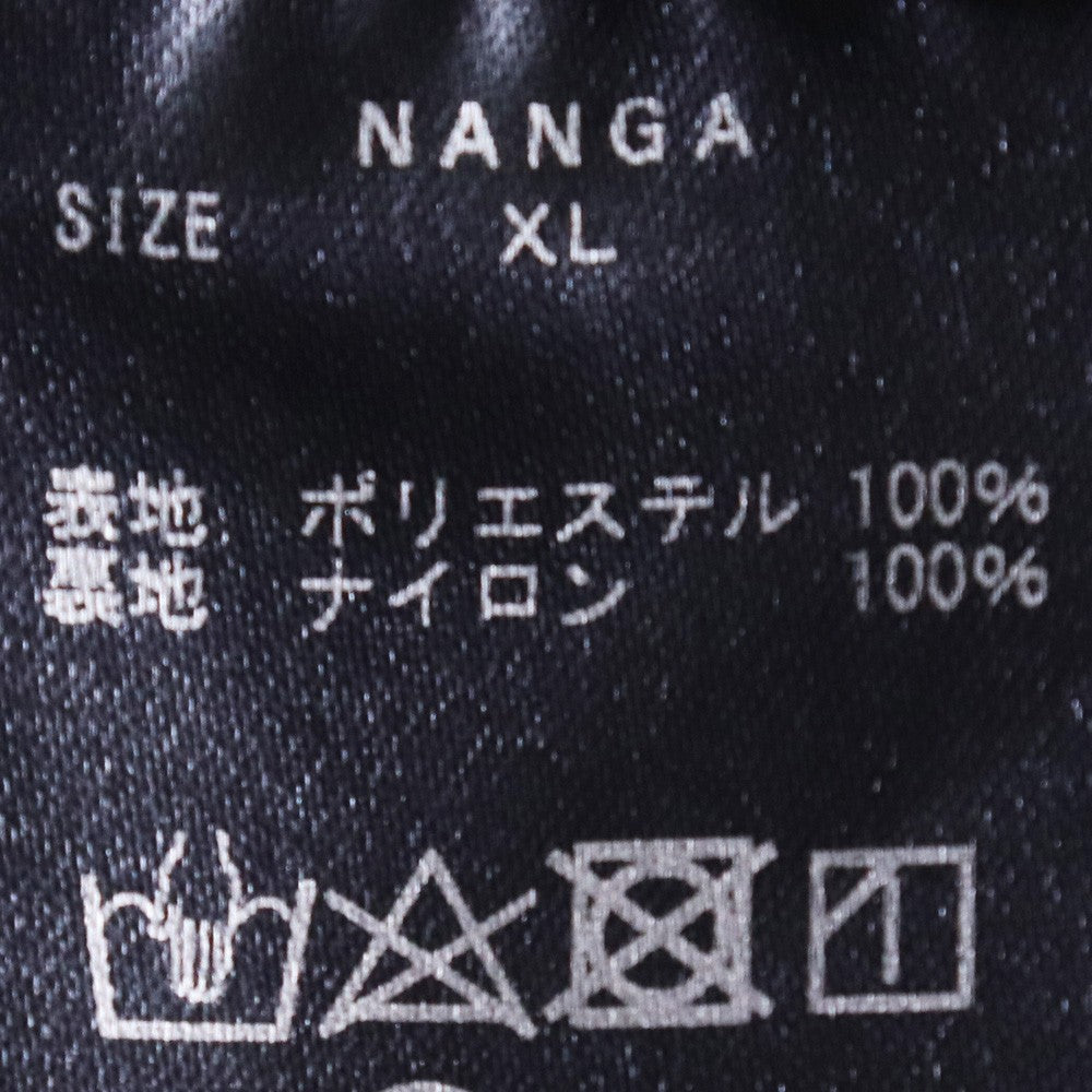 WACKO MARIA x NANGA 22SS Nylon Mountain Jacket Black Size XL