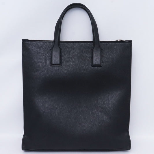 SALVATORE FERRAGAMO Gancini 2WAY Leather Bag Black Size F