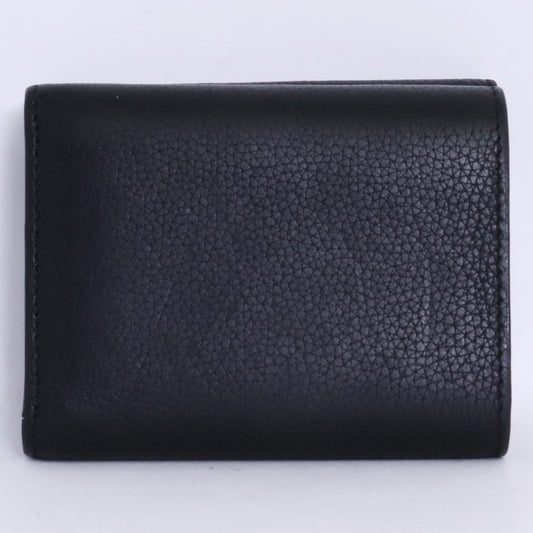 LOEWE Tri-Fold Wallet Black Size F