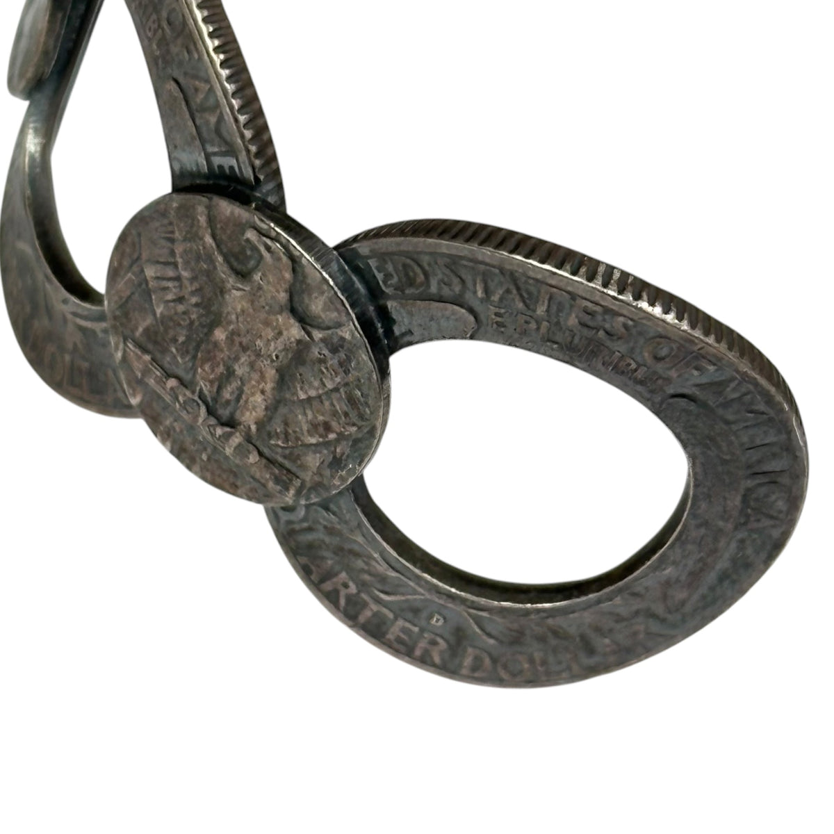 Phenomenon Beyond Description Silver 25 Cent Coin Bangle