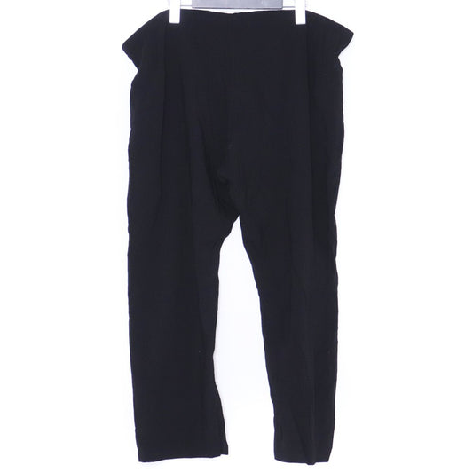 YOHJI YAMAMOTO +NOIR Black Easy Pants Size 1