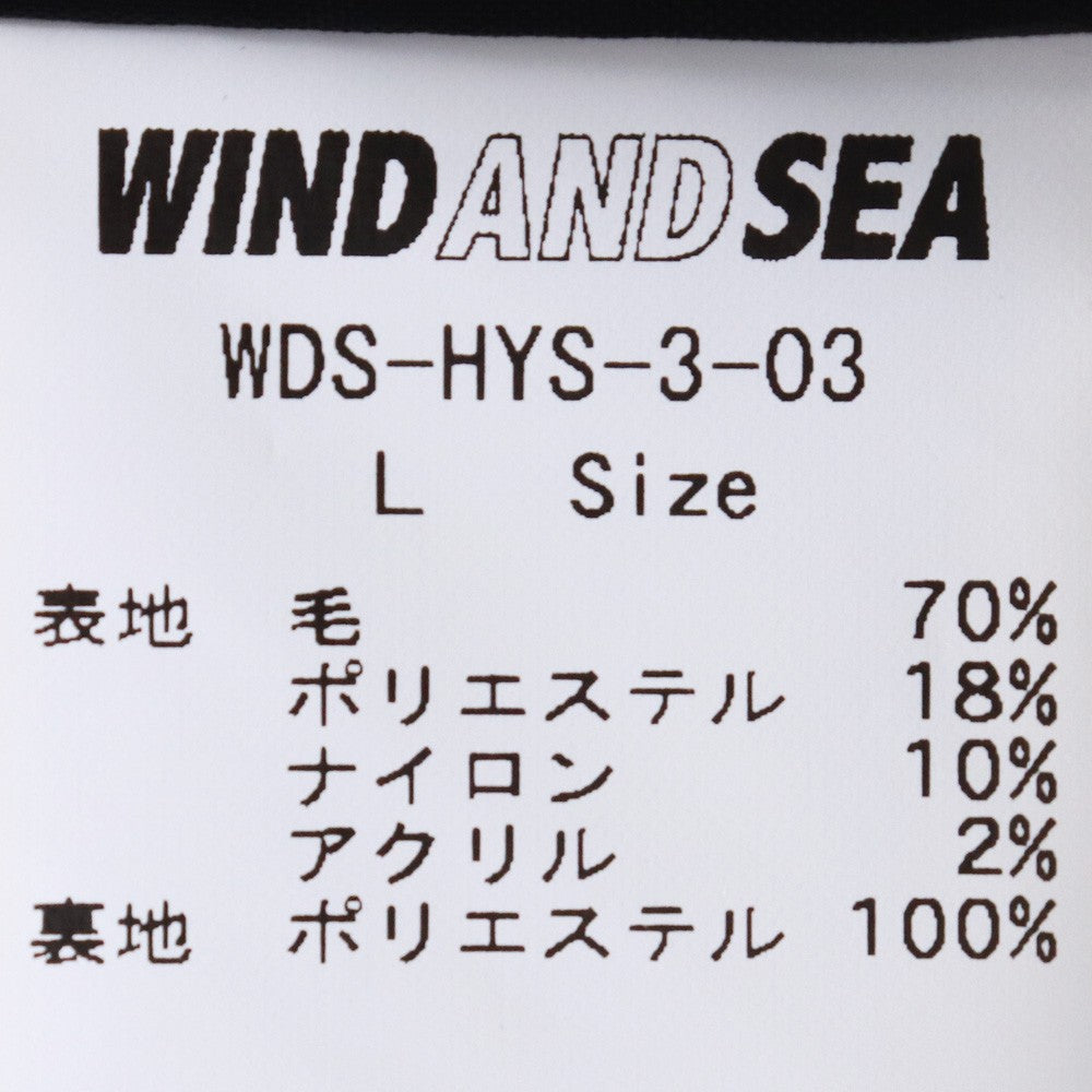 Hysteric Glamour WIND AND SEA 3rd Wool Shirt Khaki Size L