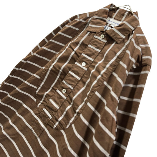 COMME des GARCONS SHIRT 90s Modal Cotton Shirt Brown Size M