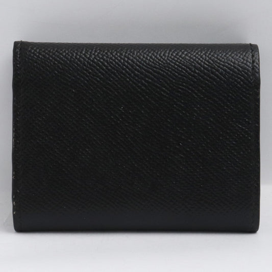DOLCE&GABBANA Tri-Fold Mini Wallet Black Size F