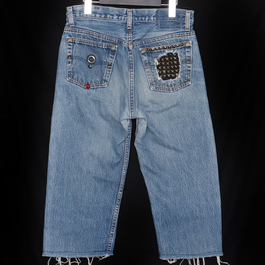 LINNE BY GUNDA Reworked Blue Denim Jeans Size 2