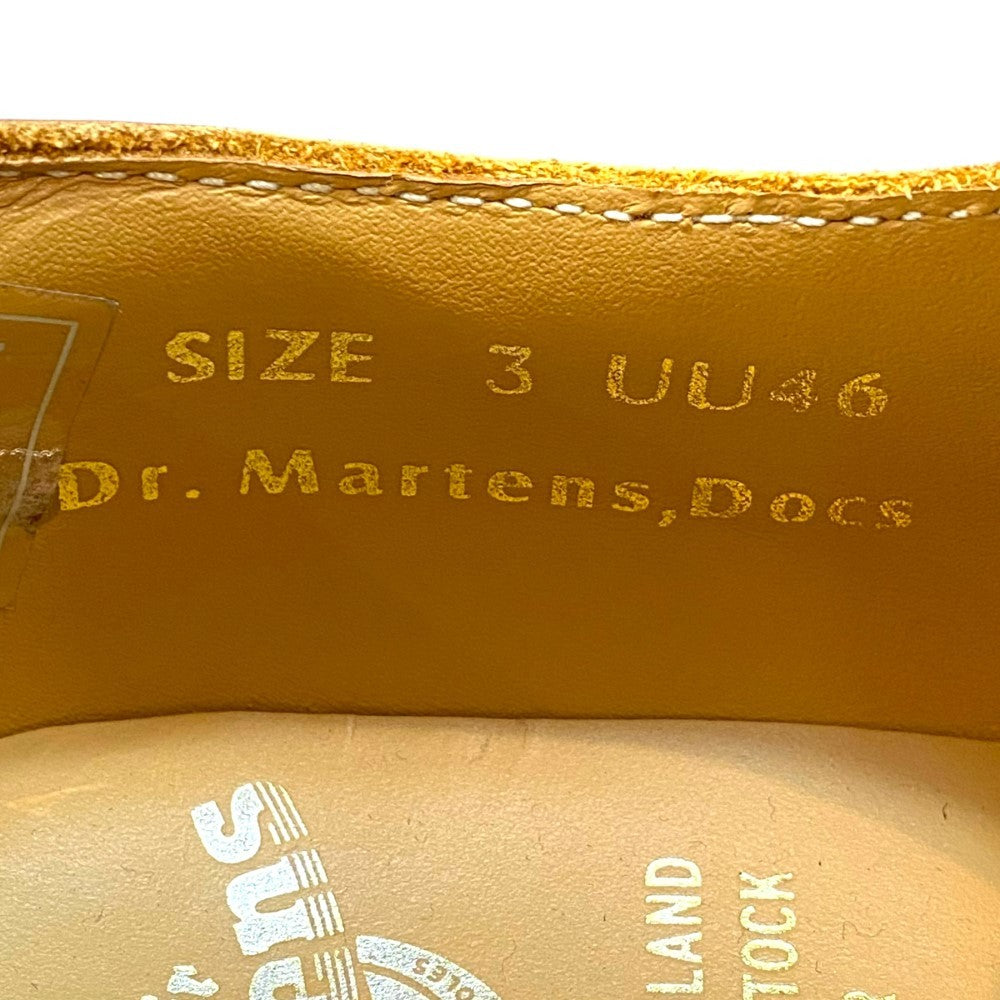 DR. MARTENS 1461 MIE 3-Eye Leather Shoes Brown Loafers Size 3