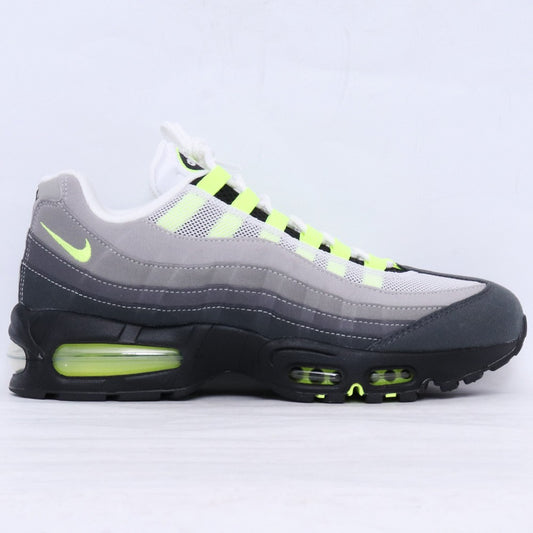 NIKE Women's Air Max 95 Big Bubble Neon Yellow Sneakers Size 27cm