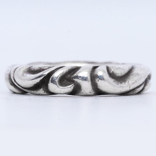 CHROME HEARTS Scroll Band Ring Silver Size ONE SIZE