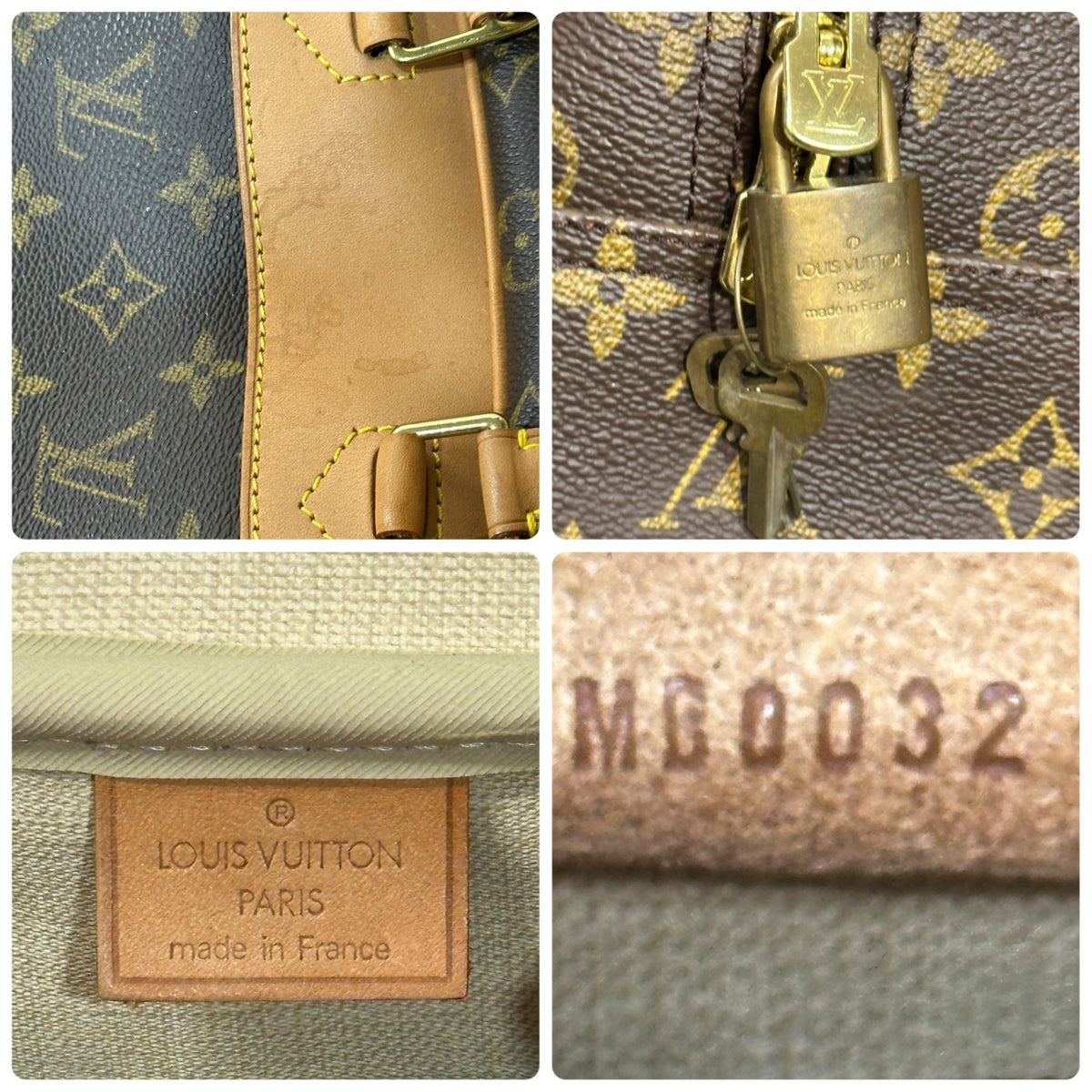 LOUIS VUITTON Deauville Boston Bag