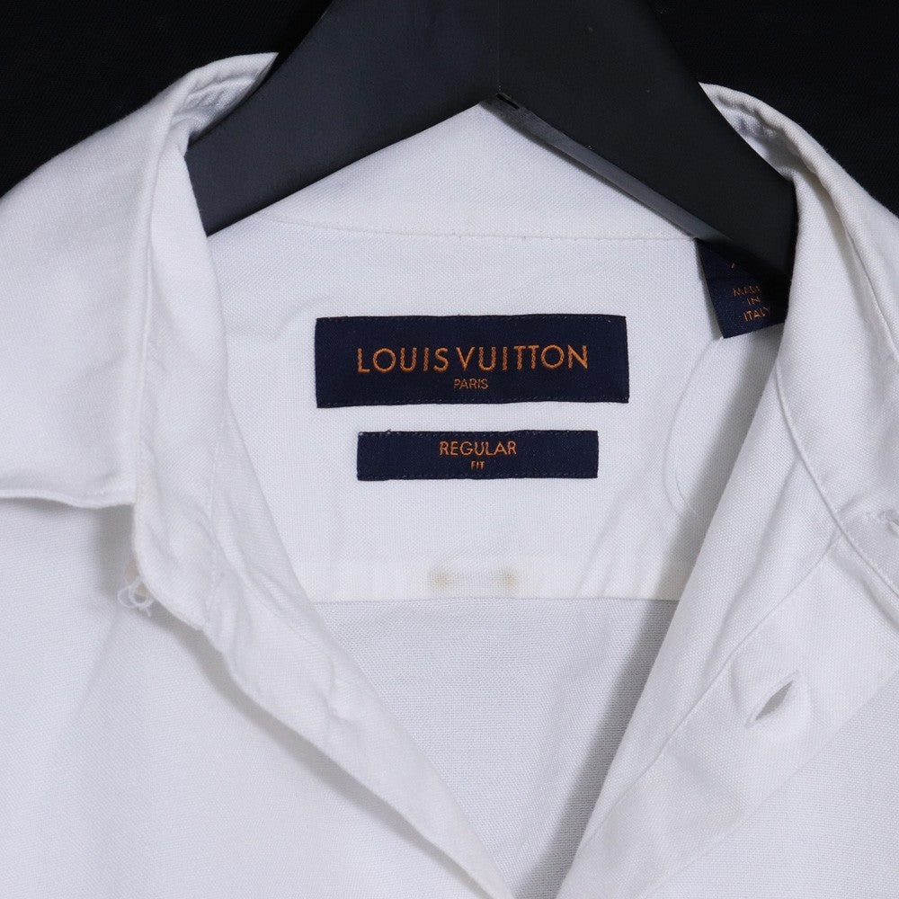 DLX Louis Vuitton DNA Oxford Button-Up Shirt White Size XS