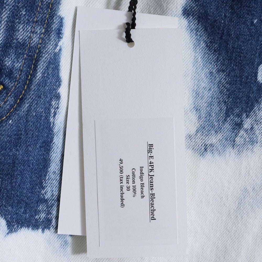 ENSOU. Big-E 4PK Hand Bleached Jeans Size 30