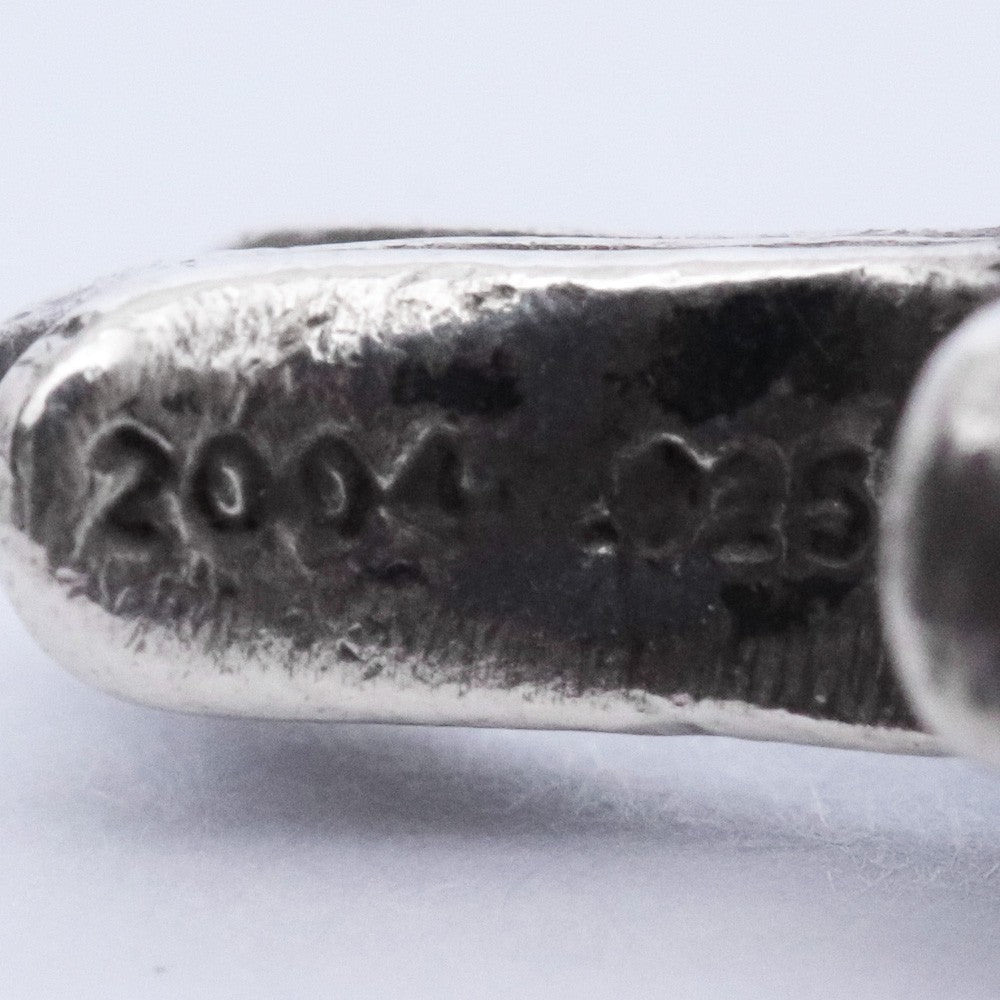 CHROME HEARTS CRS Baby Fat Charm Silver Size F