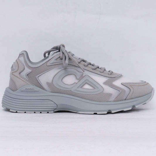 DIOR B B30 Countdown Tech Sneakers Gray Size EU 42