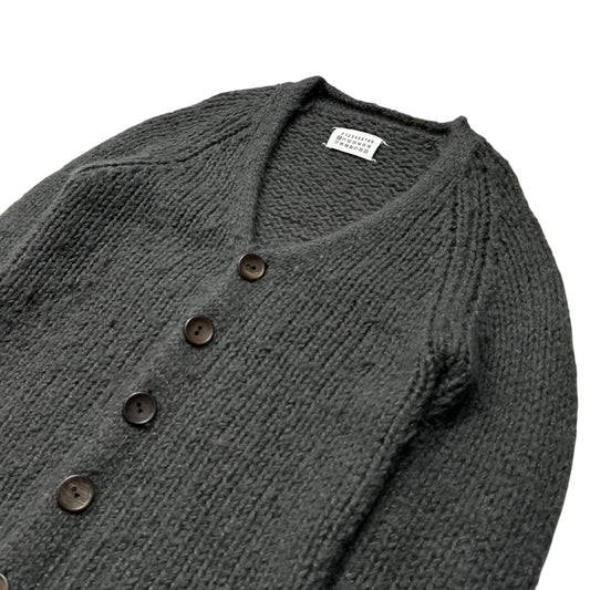 Maison Martin Margiela 05AW Big-Button Cardigan Gray Size S