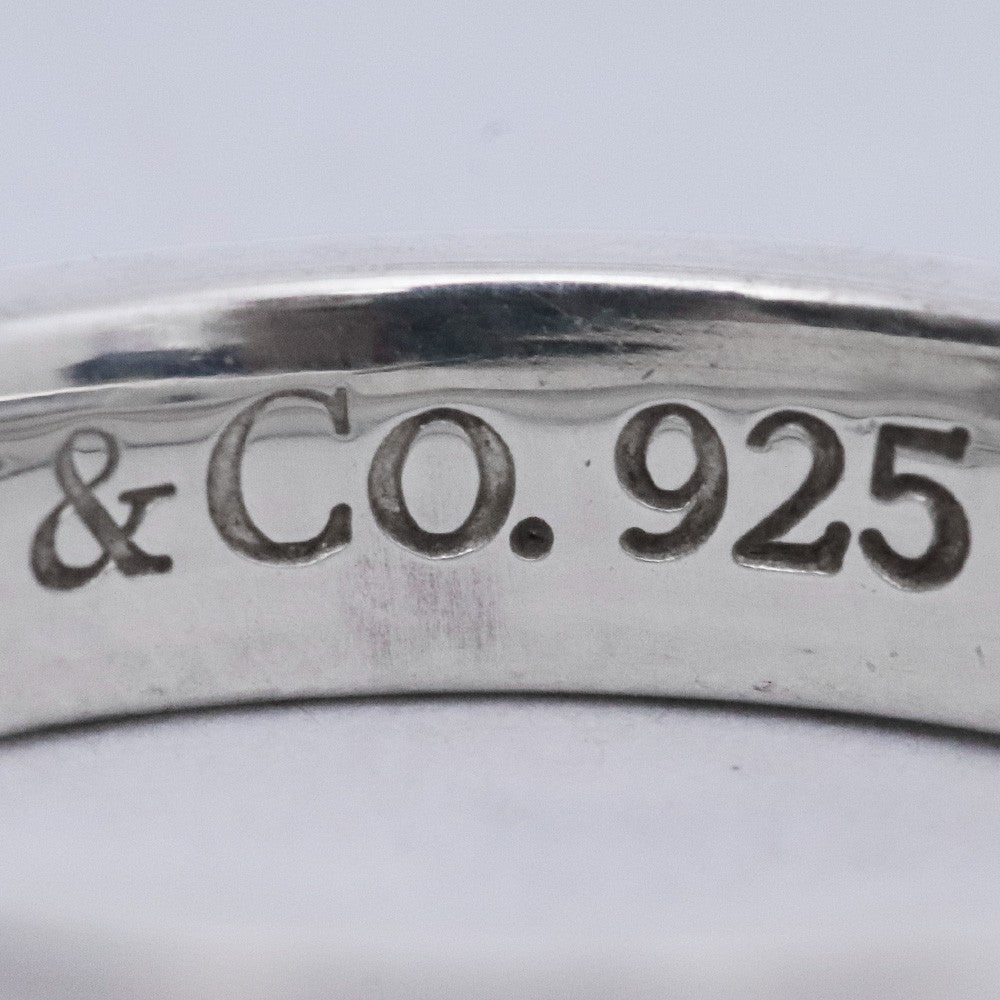 TIFFANY & CO 1837 Narrow Ring Silver Size ONE SIZE