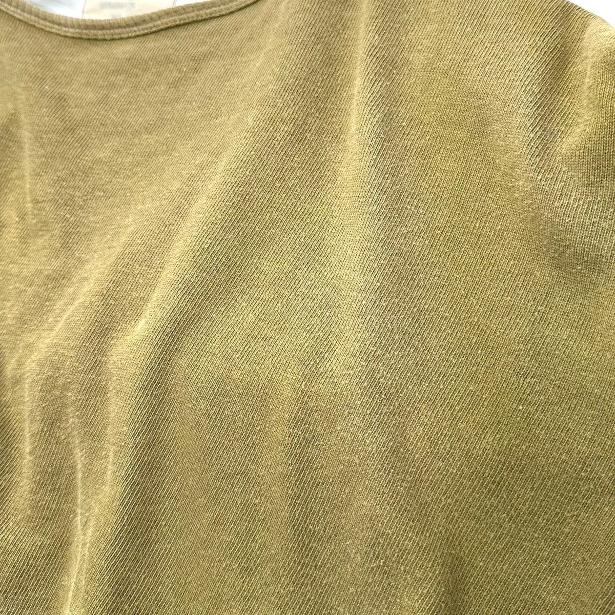Y's 70s-80s Initial Tag Pique Knit Pullover Size FREE