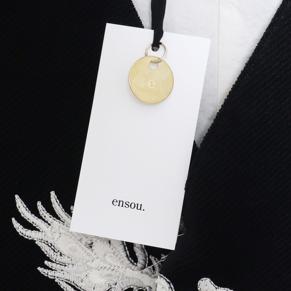 ENSOU. Phoenix Vest Black Size M