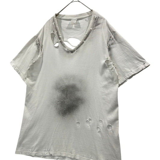 NUMBER (N)INE 02SS Modern Age Distressed T-Shirt Size 3