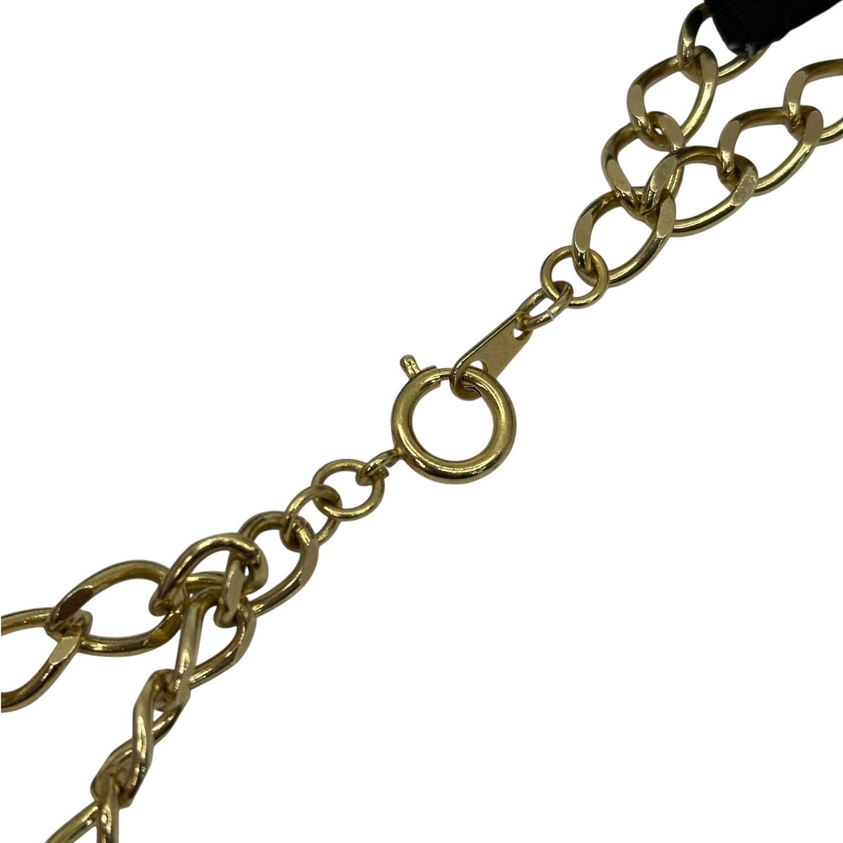 tricot COMME des GARCONS Triple-Strand Knit Necklace B&G