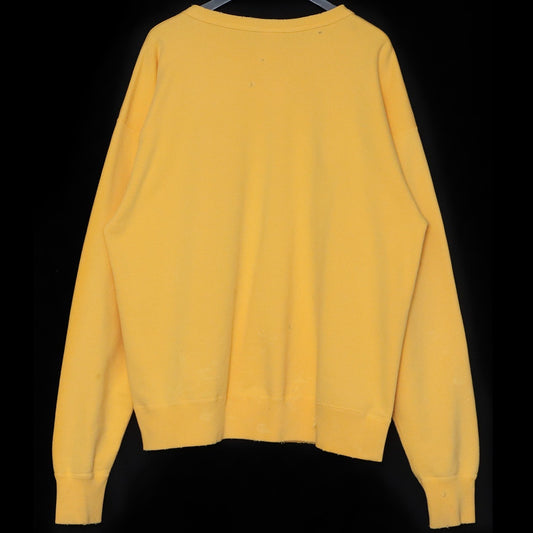 SAINT MICHAEL x DENIM TEARS Sweatshirt Yellow Size XL