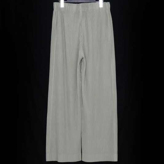 HOMME PLISSE ISSEY MIYAKE Pleated Pants Green Size 1