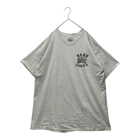 VINTAGE 90s Dogg Pound Death Row T-Shirt Gray Size XXL