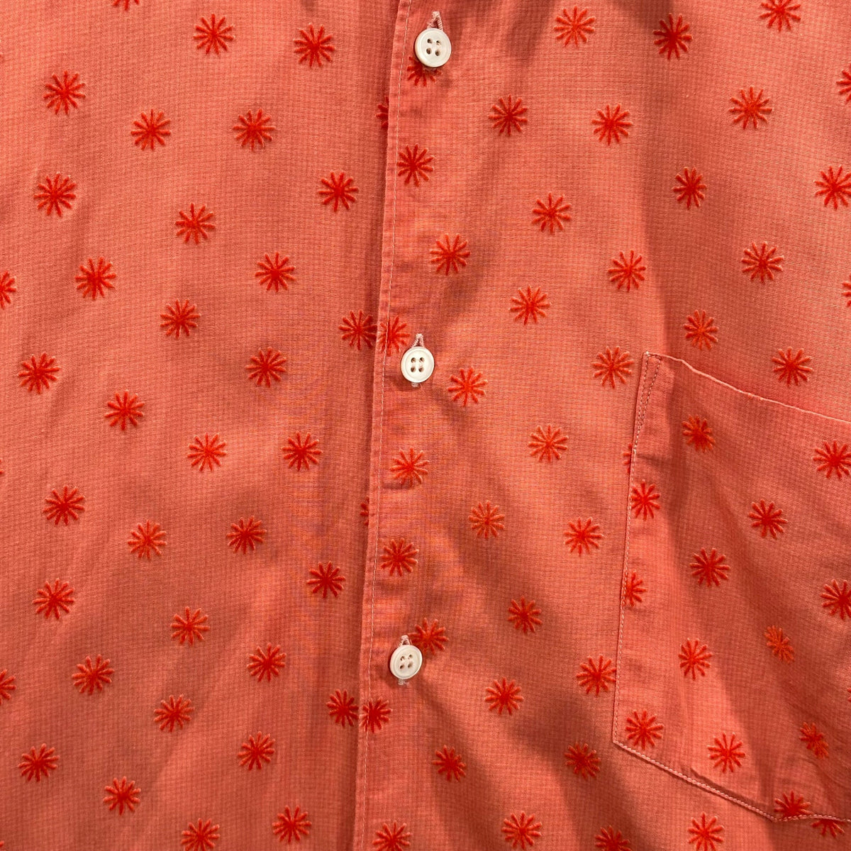 COMME des GARCONS SHIRT 90s Floral Check S/S Shirt Size M