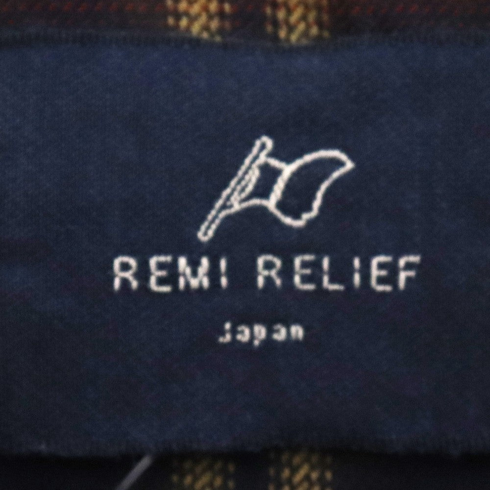 Remi Relief C/Cu Check Long-Sleeve Button-Up Shirt