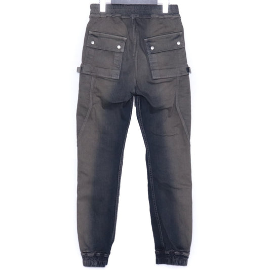 RICK OWENS 25AW Bauhaus Cargo Denim Jeans Dark Dust Size 46